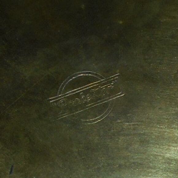 Vintage MCM Rochester Copper Chafing Parts 9" Round Dish w/Lid - Picture 8 of 12